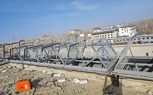 敦煌博物馆肃北排烟天窗