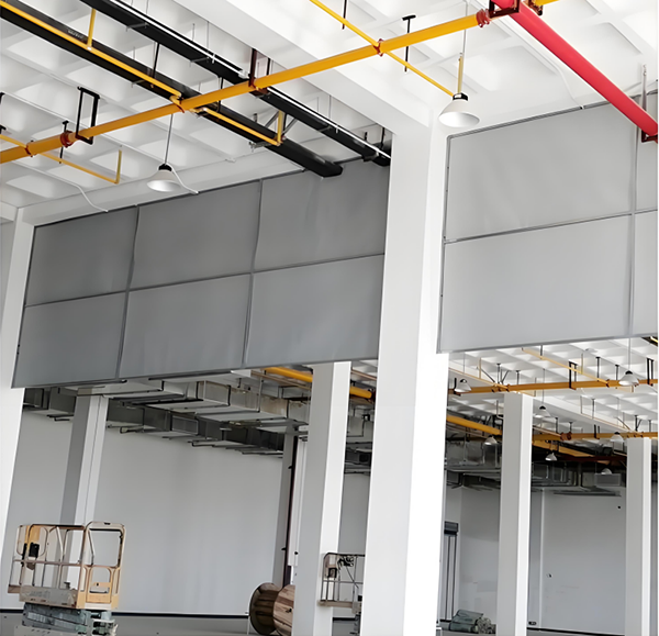 防火布肃北挡烟垂壁