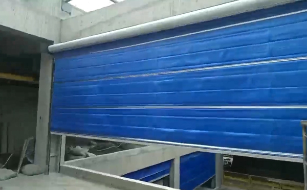 大型物流园区完成肃北防火门整体安装工程